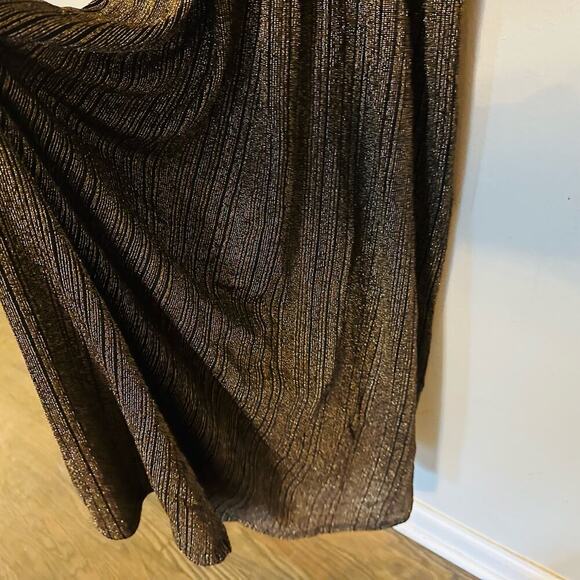 RACHEL RACHEL ROY Gold Macree Waist-Nipping Cutouts Maxi Dress Size Extra Small - Picture 10 of 16